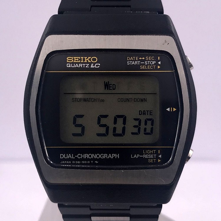 seiko quartz lc dual chronograph