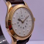 arsa vintage 1960s 14k gold watch for blinded people diam 33 mm automatic cal eta 2776 5