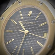 audemars piguet vintage 1970 royal oak  18ct gold and steel 35 mm automatic cal 2123 1 3