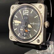 bell and ross modern br03 51 t 01010  gmt steel box and papers 2