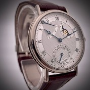 breguet 12 2001 moon phase power reserve white gold auto full set ref 3130 5