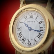 cartier modern diabolo pm oj bdr solid gold ref 1440 5