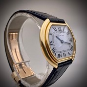 cartier modern ellipse yellow gold 18ct mechanichal with bd cal 2512 1 5