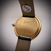 cartier modern ellipse yellow gold 18ct mechanichal with bd cal 2512 1 6