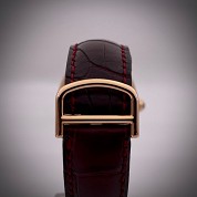 cartier modern tortue 2498 e pink gold auto meca with bd gold cal 470mc 6