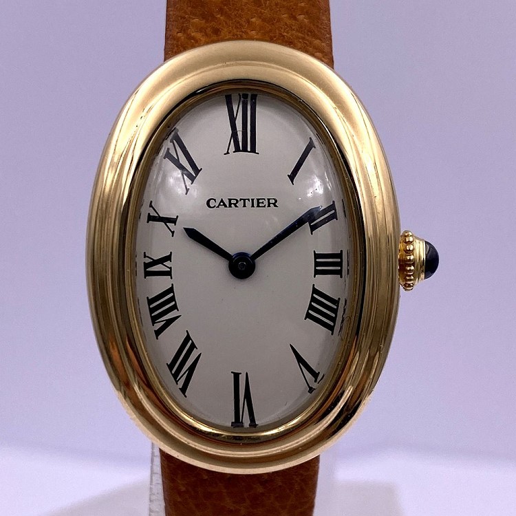 vintage cartier baignoire watch