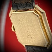 cartier vintage ceinture meca 18ct 27mm x 27 mm gold 3