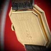 cartier vintage ceinture meca 18ct 27mm x 27 mm gold 3