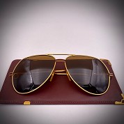 cartier vintage sunglasses pilot 62 14 1