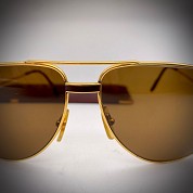 cartier vintage sunglasses pilot 62 14 2