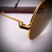 cartier vintage sunglasses pilot 62 14 5