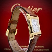cartier vintage tank chinoise 8105 quartz gold 18ct cal 81 2