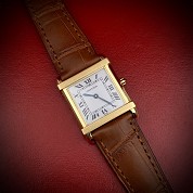cartier vintage tank chinoise 8105 quartz gold 18ct cal 81 3