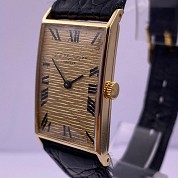 chopard vintage 1960s rectangular dress watch ref 2001 gold cal 4122 4