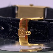chopard vintage 1960s rectangular dress watch ref 2001 gold cal 4122 6