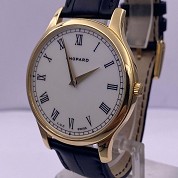 chopard vintage 2008 gorgeous l u c xp 18ct yellow gold dress watch ref 16 1902 5