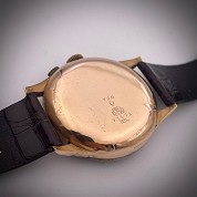 chronographe suisse vintage gold chrono 6
