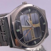 citizen vintage 1970s quartz solaire crystron 8620 solar quartz 1976 5