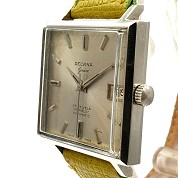 delvina vintage square automatic cal 2832 steel compressor 2
