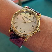 frederic constant vintage 35mm 1990 ref fc 303 310x2p4 5 6 ladys watch pearl dial auto 1
