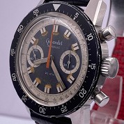 gigandet vintage 1960s chronograph 1382 gorgeous dial valjoux 4atm as jaeger case 2