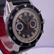 gigandet vintage 1960s chronograph 1382 gorgeous dial valjoux 4atm as jaeger case 4