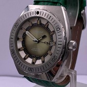 gigandet vintage jumbo diver sub 200 meters  gorgeous dial eta 4