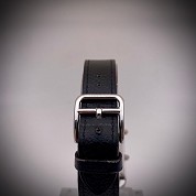 hermes modern jumbo nantucket ref cc3 510 dual time zone quartz 6