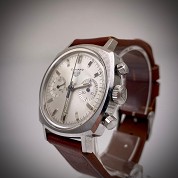 heuer vintage 1968 camaro 7743 silver dial valjoux 7730 4