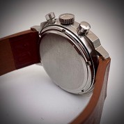 heuer vintage 1968 camaro 7743 silver dial valjoux 7730 6