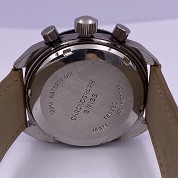 incitus vintage diver roi des eaux chronograph screwed crown steel blue dial 6