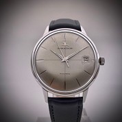 jaeger le coultre vintage 1964 jumbo auto k881 steel 4