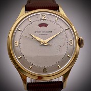 jaeger lecoultre vintage 1940s power reserve auto 33mm bumper cal 481 gold 18ct 4