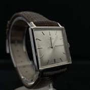 jaeger lecoultre vintage classic squared steel 3 hands manual rewind 2