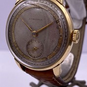 longines vintage 1945 huge calatrava 18ct style 35 mm ref 5539 89 cal 1268z 5