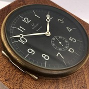 omega vintage 1947 boat clock marine 8 days in a palm tree support 5