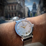 omega vintage 1954 seamaster hooded lugs ref 14350 1 sc cal 354 1