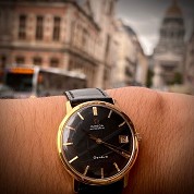 omega vintage 1967 calatrava date geneve ref 162 033 cal 565 1