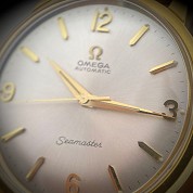 omega vintage 1968 seamster automatic diameter 34 5 mm ref 165 001 cal 552 gold plated 3