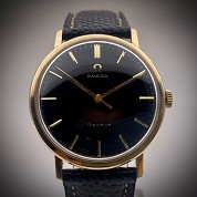 omega vintage 1970 geneve gold 18ct 34mm calibre 601 ref 131 2516 4
