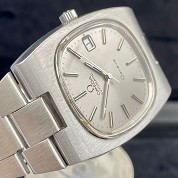 omega vintage 1973 seamaster ref 166 0191 auto cal 1012 date squared seventies 2