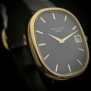 patek philippe vintage 1970s ellipse jumbo  yellow gold 18 kt automatic ref 3605 2