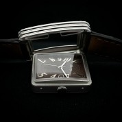poiray modern ma premiere steel quartz mens jumbo size 3