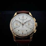 pronto verdal vintage chrono arbu gold plated venus 188 4