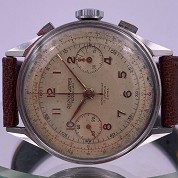 repco vintage huge 39 4 mm chronograph tramelan 144 valjoux 22 incredible dial 3