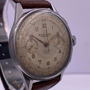 repco vintage huge 39 4 mm chronograph tramelan 144 valjoux 22 incredible dial 5
