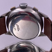 repco vintage huge 39 4 mm chronograph tramelan 144 valjoux 22 incredible dial 6