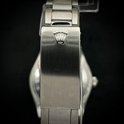 rolex airking precision 5500 rare matt blue dial from 1973 cal 1520 6
