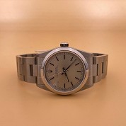 rolex modern 1998 lady mid size silver dial ref 77080 serial a serie saphire 3
