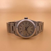 rolex modern 1998 lady mid size silver dial ref 77080 serial a serie saphire 31mm 3
